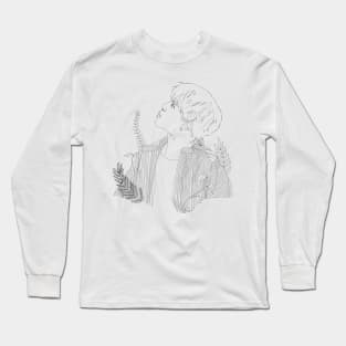 Flower boy soft jimin bts Long Sleeve T-Shirt